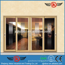 JK-AW9121 luxury used waterproof aluminum alloy sliding door and window